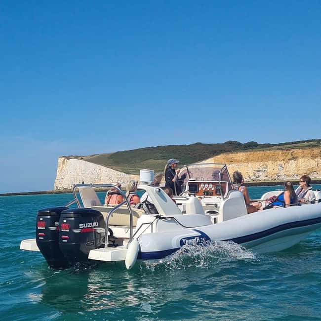 From Brighton: Seven Sisters Boat Tour - Looking for seals, porpoises, and seabirds