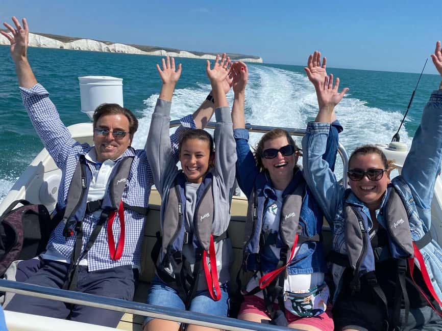 From Brighton: Seven Sisters Boat Tour - The possible sea swim