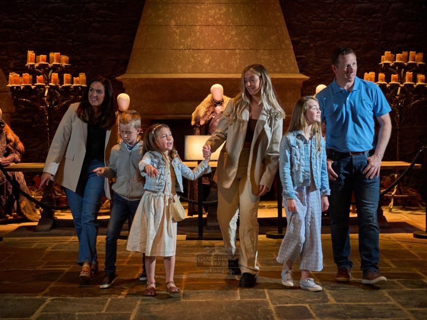 From Dublin: Game of Thrones Studio Tour with Coach Transfer - From Molly Malone to Linen Mill Studios