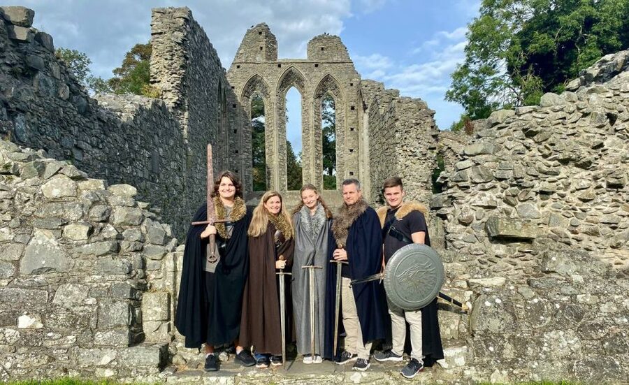 From Dublin: Game of Thrones Winterfell Locations Tour - Inch Abbey closes the story