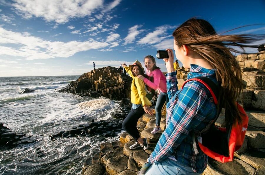 From Dublin: Giant's Causeway, Dark Hedge & Belfast Tour - The long ride north through Ireland