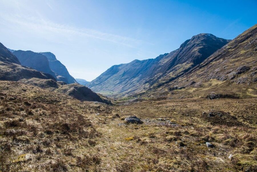 From Edinburgh: Hogwarts Express and Scottish Highlands Tour - Glen Coe: dramatic scenery with a serious past