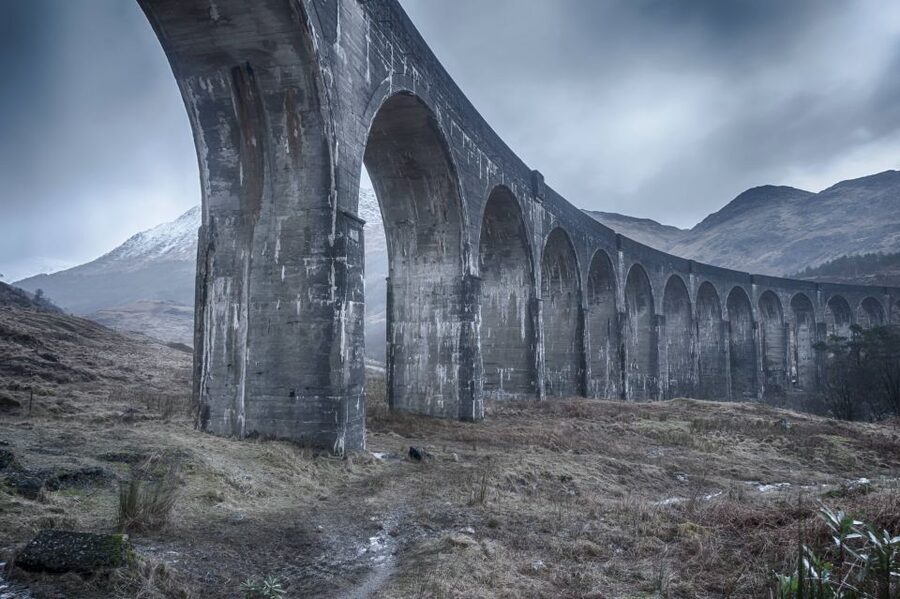 From Glasgow: Glenfinnan, Fort William, and Glencoe Day Trip - Fort William and the foot of Ben Nevis