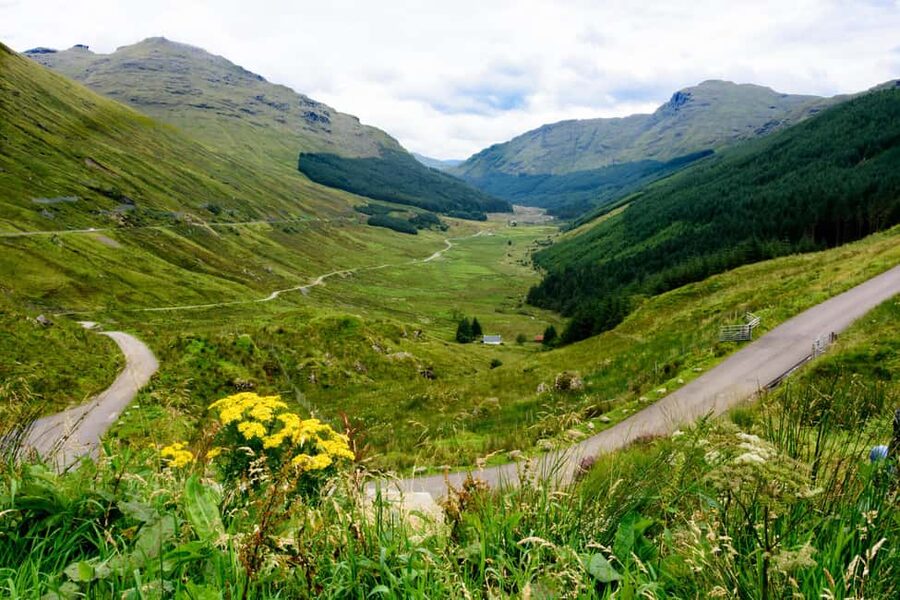 From Glasgow; Loch Lomond and Highland Half Day Tour - Kilchurn Castle at Loch Awe