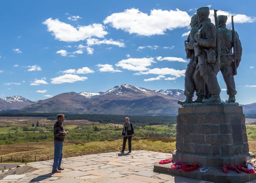 From Glasgow: Loch Ness, Glencoe and Scottish Highlands Trip - The Nevis Range and Commando Memorial