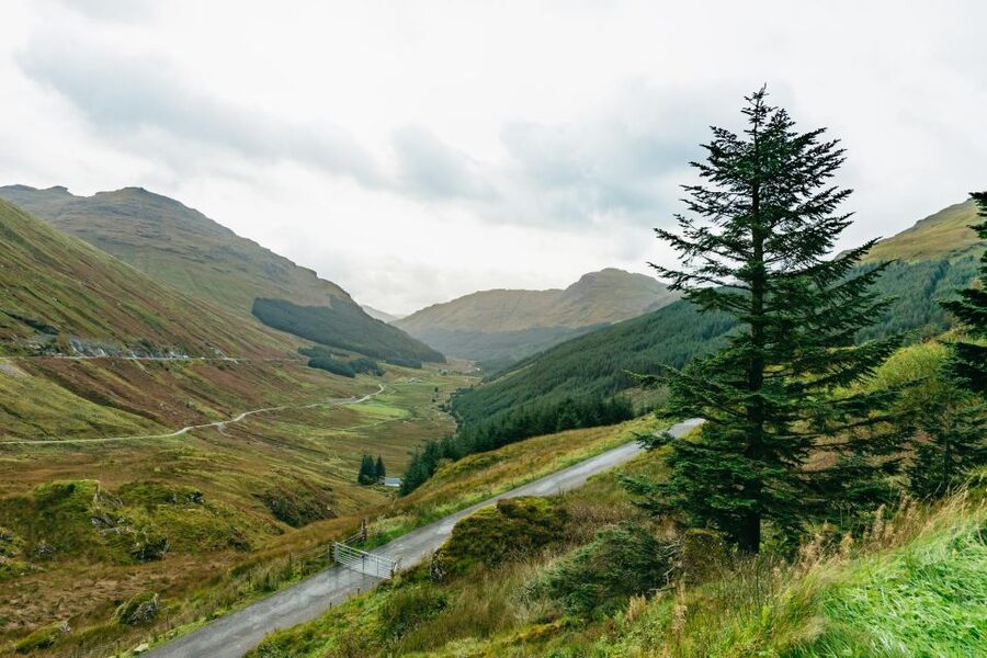 From Glasgow: Oban, Glencoe, Highland Lochs & Castles Tour - Rannoch Moor and the return through the park