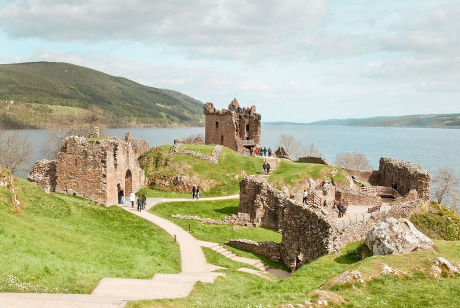 From Inverness: Loch Ness and the Highlands Day Trip - Urquhart Castle and the first view of Loch Ness