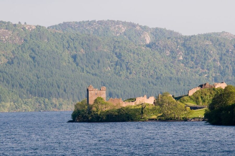 From Inverness: Loch Ness Cruise and Urquhart Castle - The return through Highland countryside