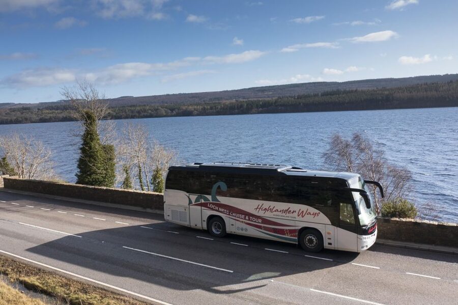 From Inverness: Loch Ness Cruise and Urquhart Castle - Leaving Inverness from stance 7