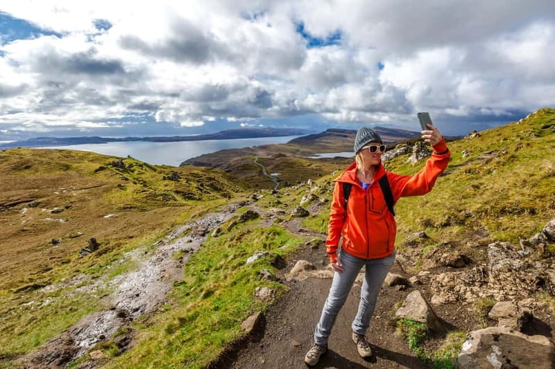 From Inverness: Skye Explorer Full-Day Tour with 3 Hikes - Portree gives you 45 minutes for lunch and a look around