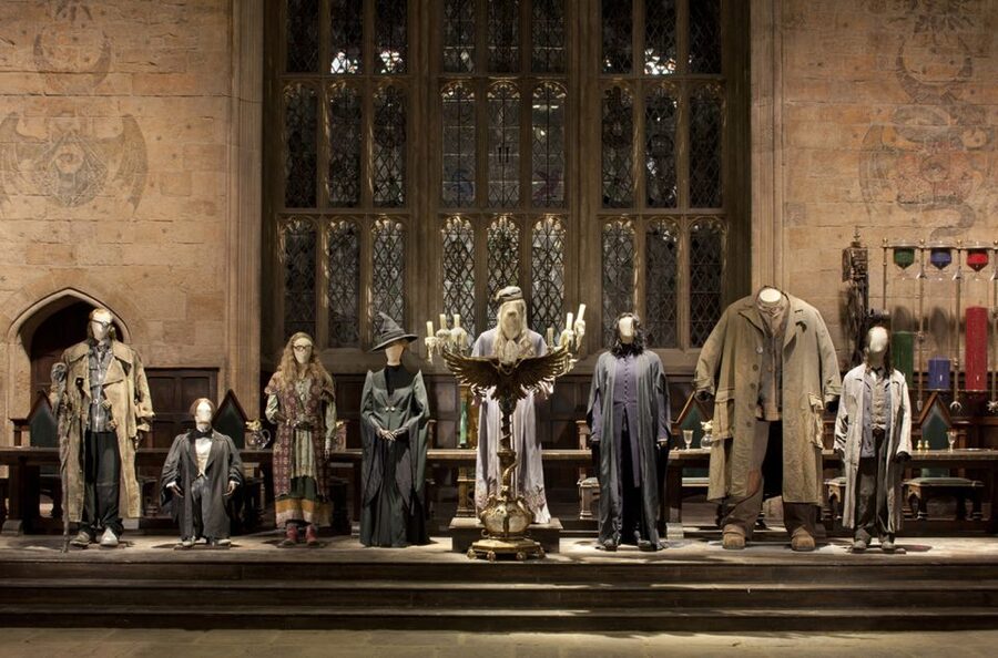 From London: Harry Potter Warner Bros Studio Tour - The Great Hall and the first film sets