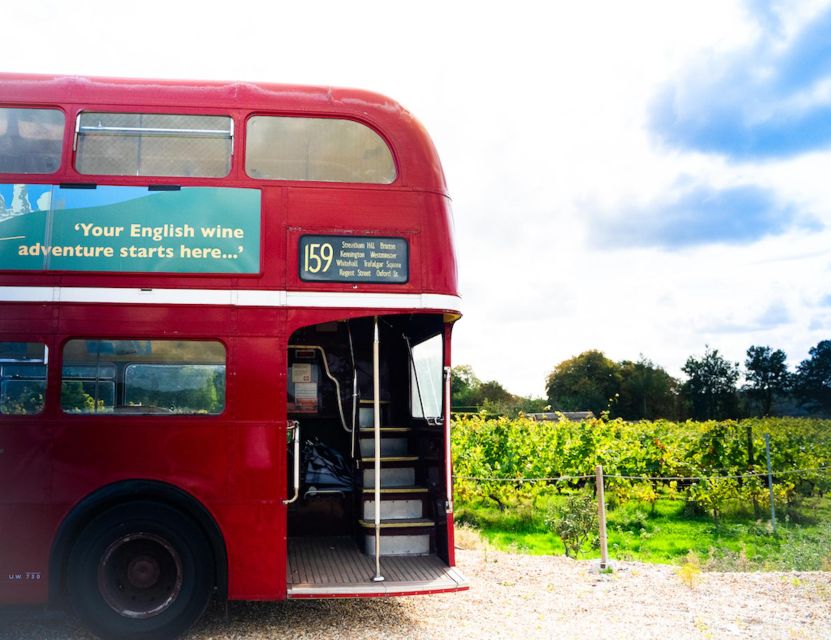 From London: Vintage Bus Wine Tour with Return Train Tickets - The first Sussex vineyard: three hours of wine, food, and context