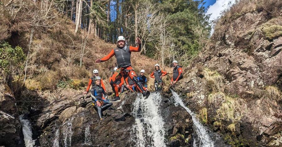 Galloway: Canyoning Adventure Experience - Grey Mare’s Tail and the second 1.5-hour section