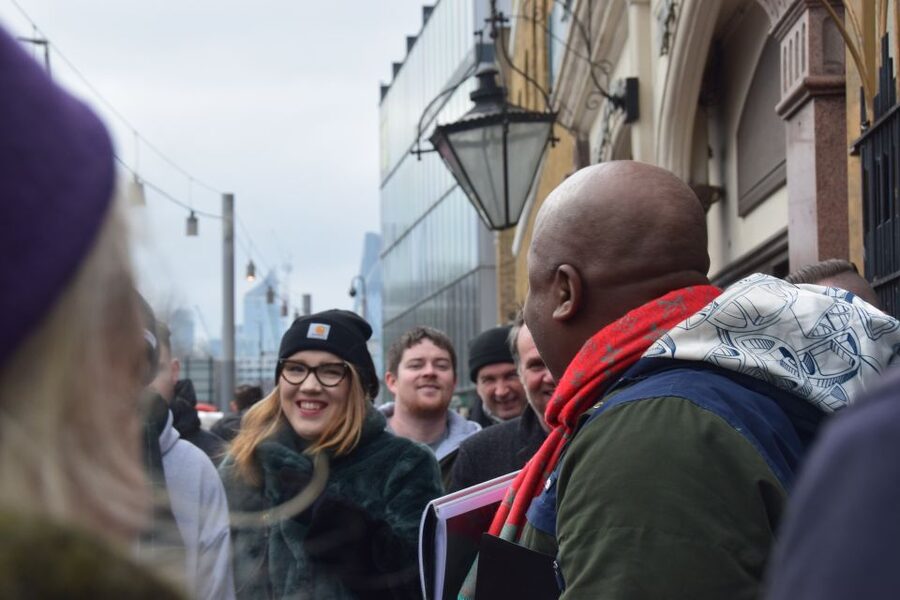 Gangster London Walking Tour with Actor Vas Blackwood - The Blind Beggar and the weight of the setting