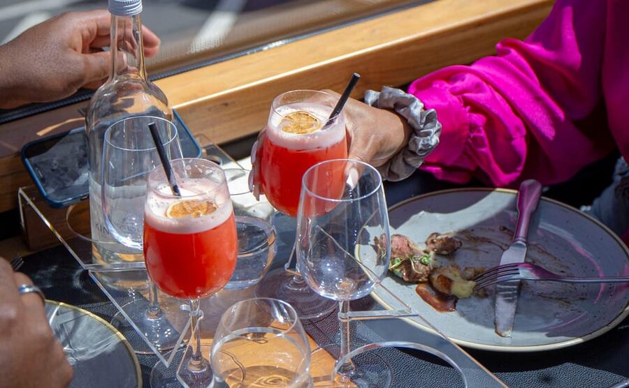 Gastronomic 6-course fine-dining dinner on Luxury London Bus - Is $242 a fair price?