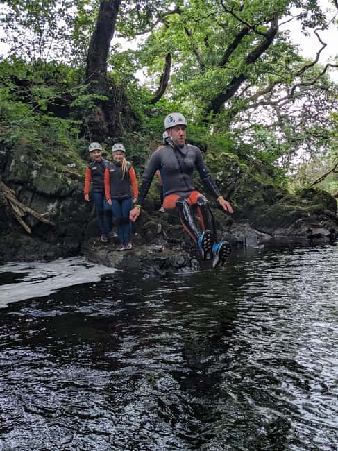 Gorge Scrambling in Galloway - Fitness, swimming, and age requirements