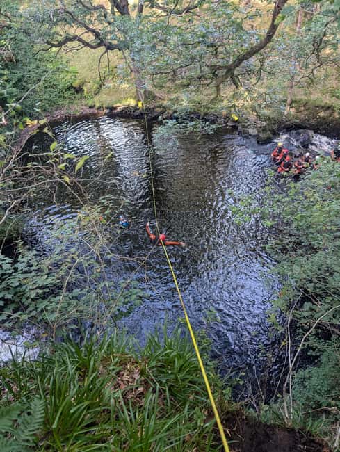 Gorge Scrambling in Galloway - The equipment included at $67