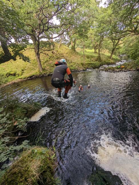 Gorge Scrambling in Galloway - Meeting at the roadside lay-by
