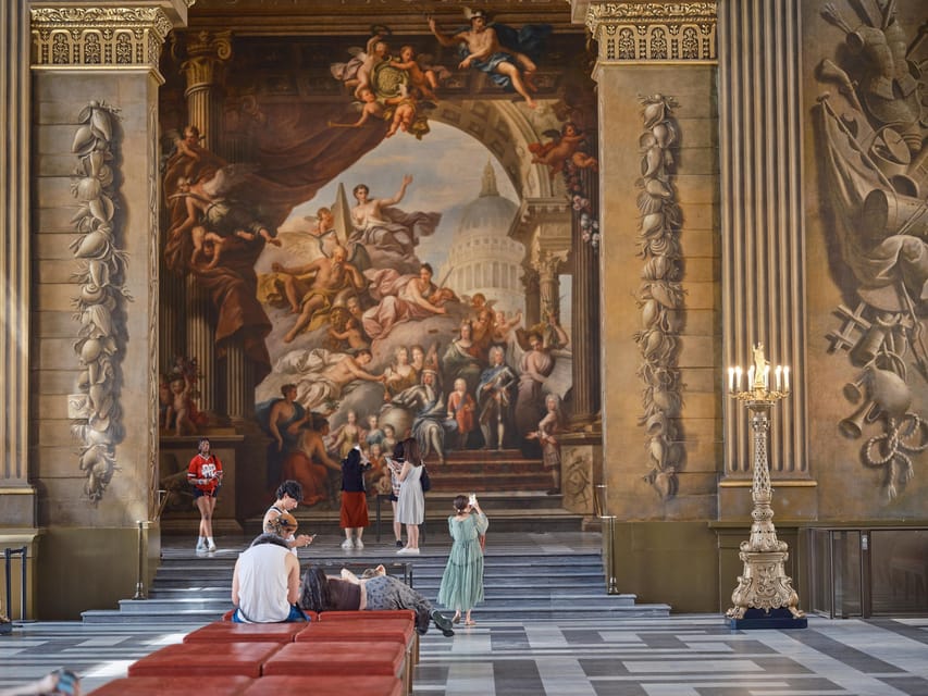 Greenwich: Painted Hall Entry and Old Royal Naval College - Starting at the Visitor Centre