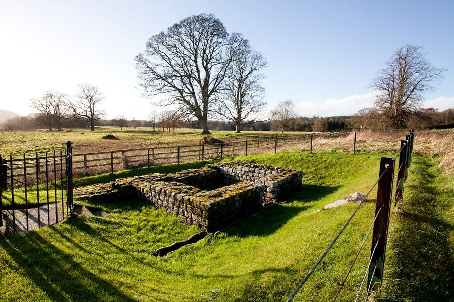 Hadrian's Wall: Chesters Roman Fort and Museum Entry Ticket - The bathhouse beside the North Tyne