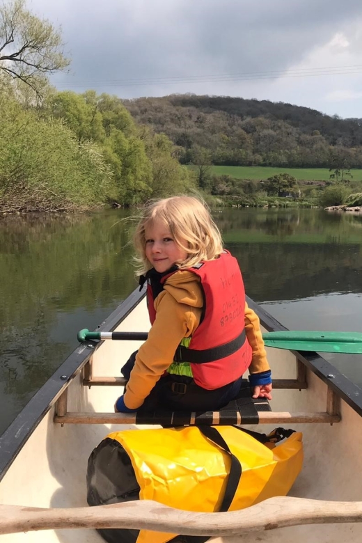 Herefordshire: River Wye Half day unaccompanied canoe trip - The short bus transfer to the river