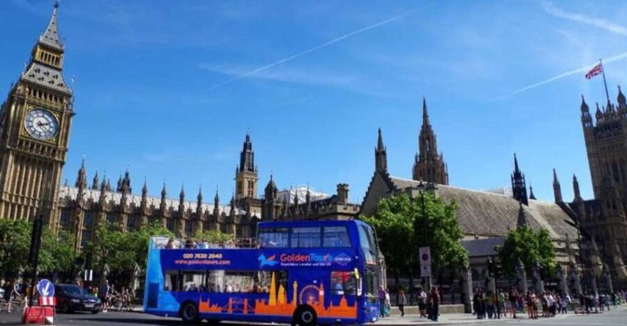 Hop on Hop off London Bus Tour & Tower of London - The one-way Thames boat ride