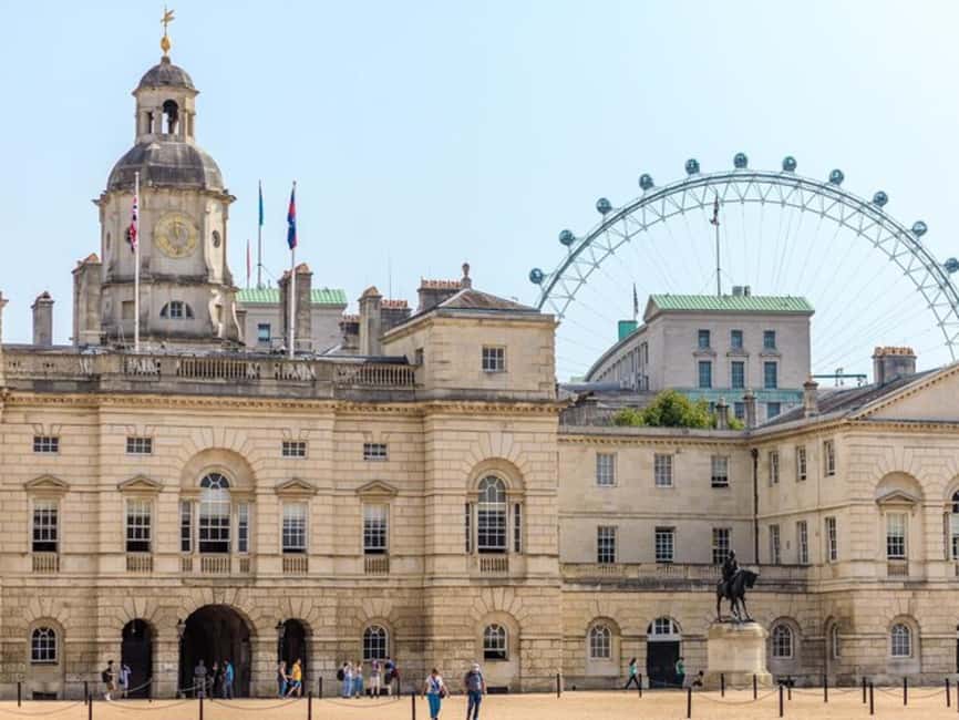 Inside Buckingham Palace & See The Westminster Sights Tour - Whitehall, Downing Street, and the machinery of government