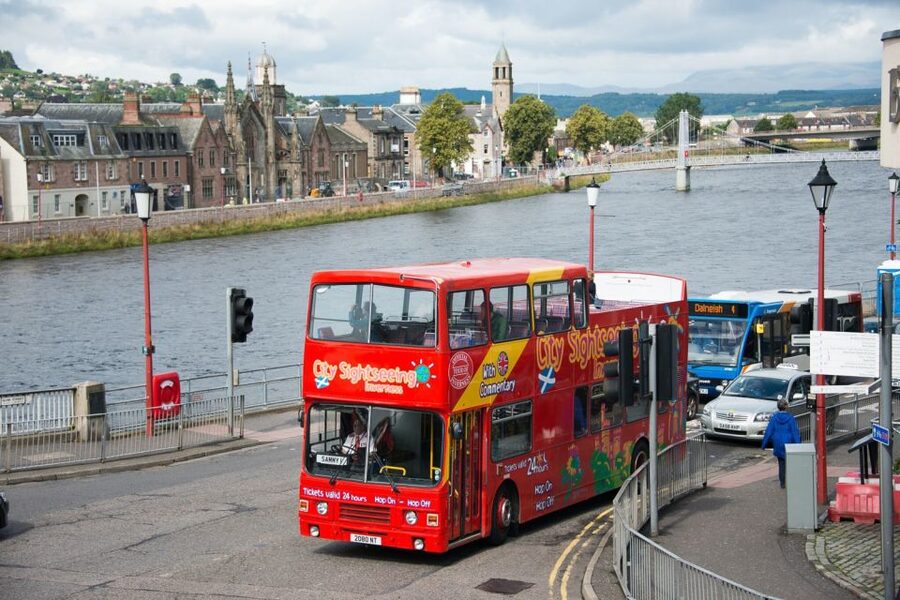 Inverness: City Sightseeing Hop-On Hop-Off Bus Tour - Kessock Bridge, the Black Isle, and Inverness Firth