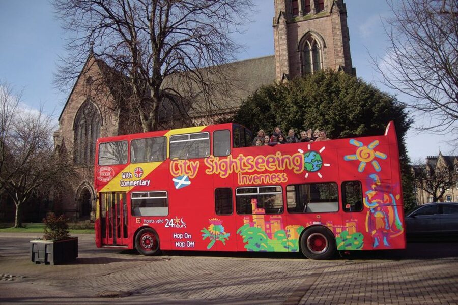 Inverness: City Sightseeing Hop-On Hop-Off Bus Tour - Stop 1 and Stop 2: Bus Station and Bridge Street