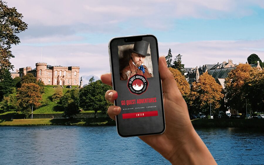 Inverness: City Walking Tour & Exploration Game - Turning Inverness into a giant puzzle board
