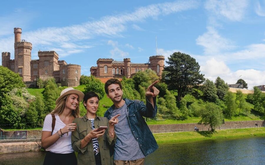 Inverness: City Walking Tour & Exploration Game - Crossing Inverness and the River Ness
