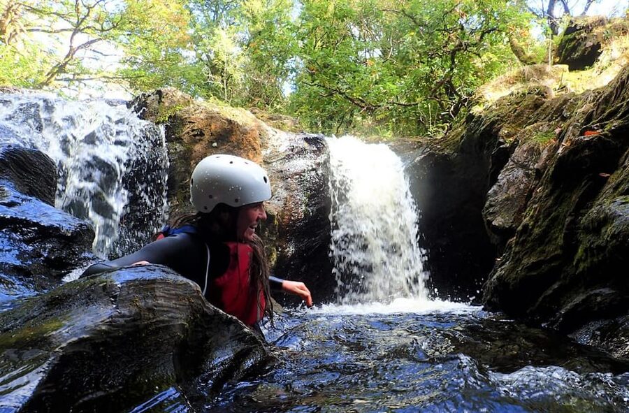 Inverness Family-Friendly, 2.5 hrs Gorge Walking - Getting kitted out for two and a half hours