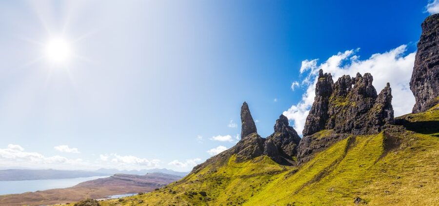 Isle of Skye Driving Tour from Portree with an APP - Bonnie Prince Charlie and Caisteal Ùisdein
