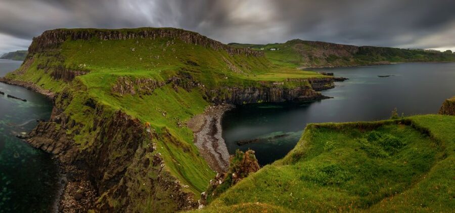 Isle of Skye Driving Tour from Portree with an APP - Lealt Falls and Kilt Rock by the sea