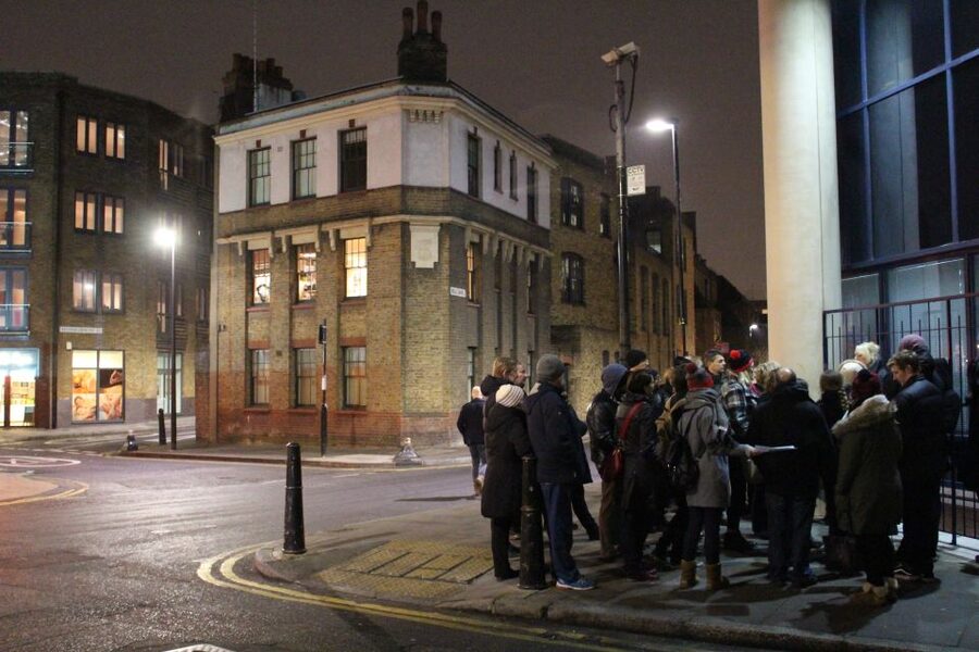 Jack The Ripper Tour in London's East End - Goulston Street and the clues people still debate