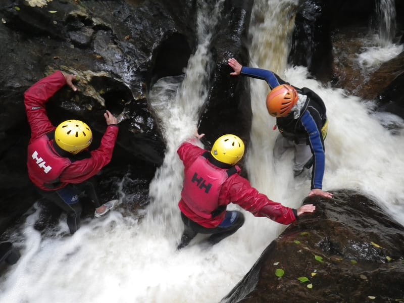Join Splash White Water Rafting Canyoning Tour - Why Keltneyburn Falls works for first-time canyoning