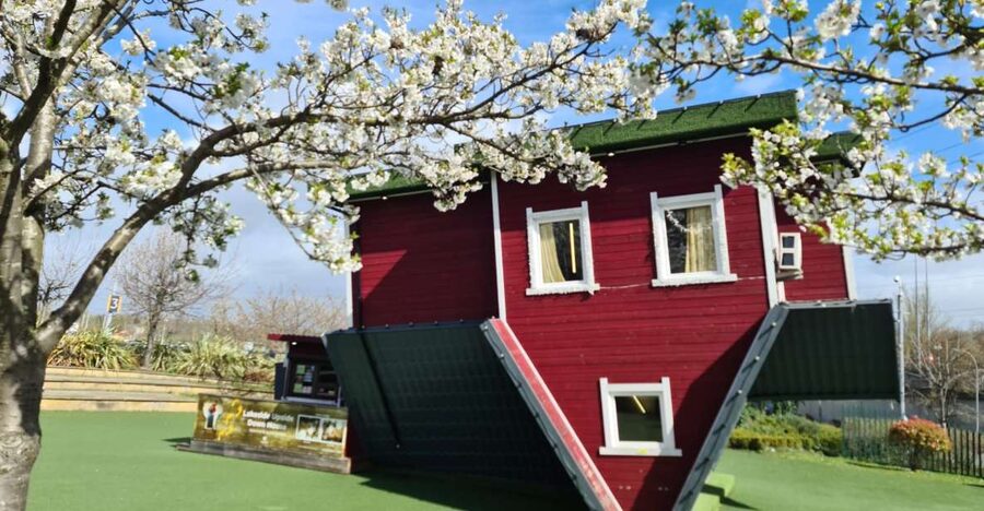 Lakeside: Upside Down House Entry Ticket - What the Lakeside Upside Down House actually is