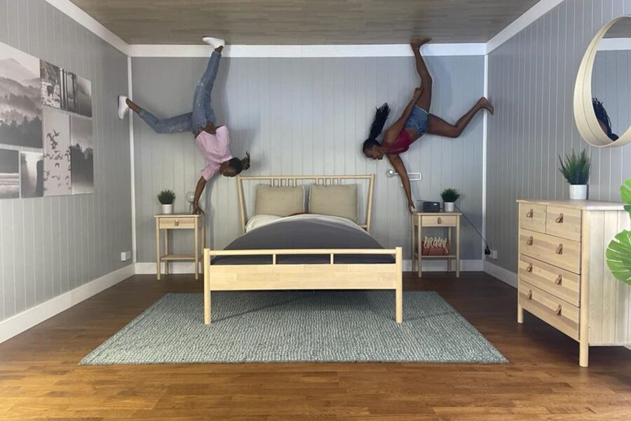 Lakeside: Upside Down House Entry Ticket - Room by room, the fun comes from the camera