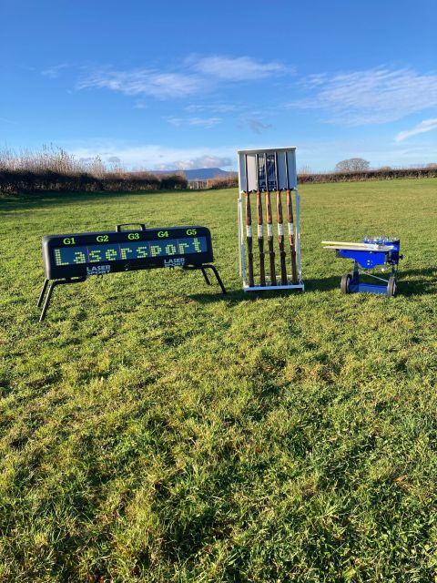 Laser Clay Shooting - What happens during the one-hour session