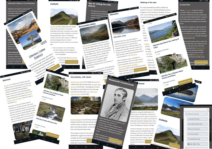 Literary Lake District: Online Road Trip Travel Guide - Why this Lake District guide is useful