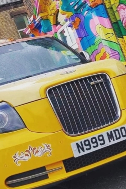 Liverpool: Beatles-Themed Private Taxi Tour with Transfers - Inside the Sgt. Pepper taxi