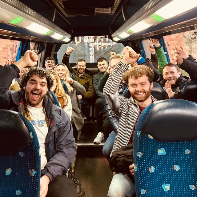 Liverpool: Brewery Bus Tour with 12 Beer and Pizza - What happens at the four brewery stops