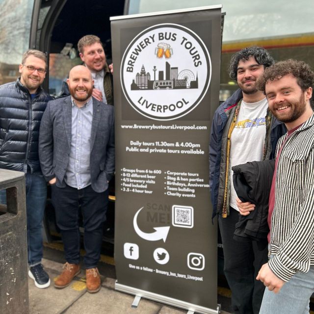 Liverpool: Brewery Bus Tour with 12 Beer and Pizza - Is $94 good value?