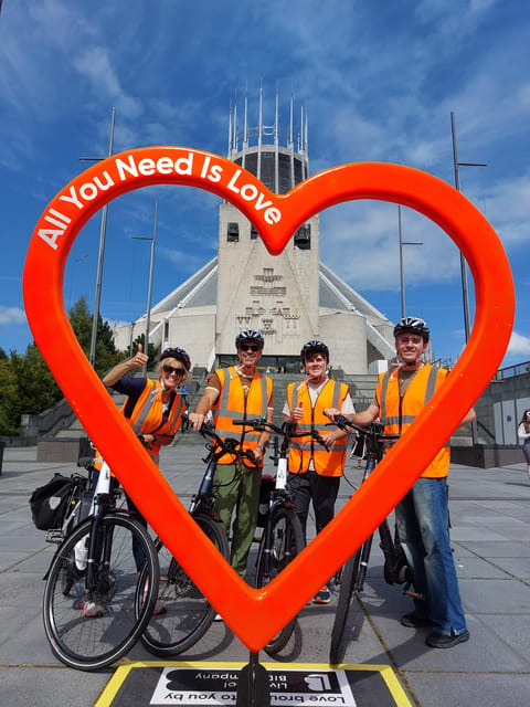 Liverpool: City Centre Highlights Tour on eBikes - From Kings Dock to the waterfront icons