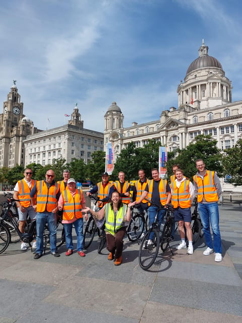 Liverpool: City Centre Highlights Tour on eBikes - The Pier Head, the castle site, and the return ride