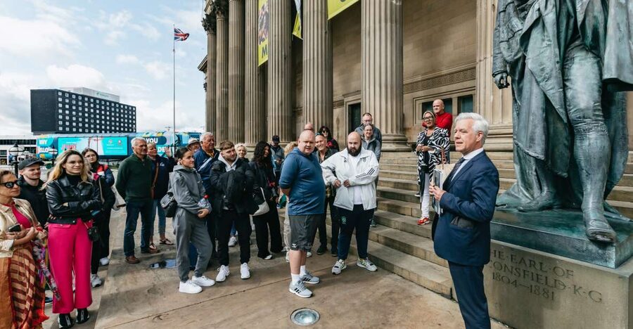 Liverpool: Official Peaky Blinders Coach Tour of Merseyside - The spot where Changretta is killed