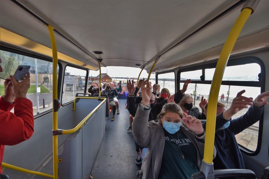 Liverpool: Open-Top Sightseeing Hop-On Hop-Off Bus Tour - Open-top views, seating, and weather
