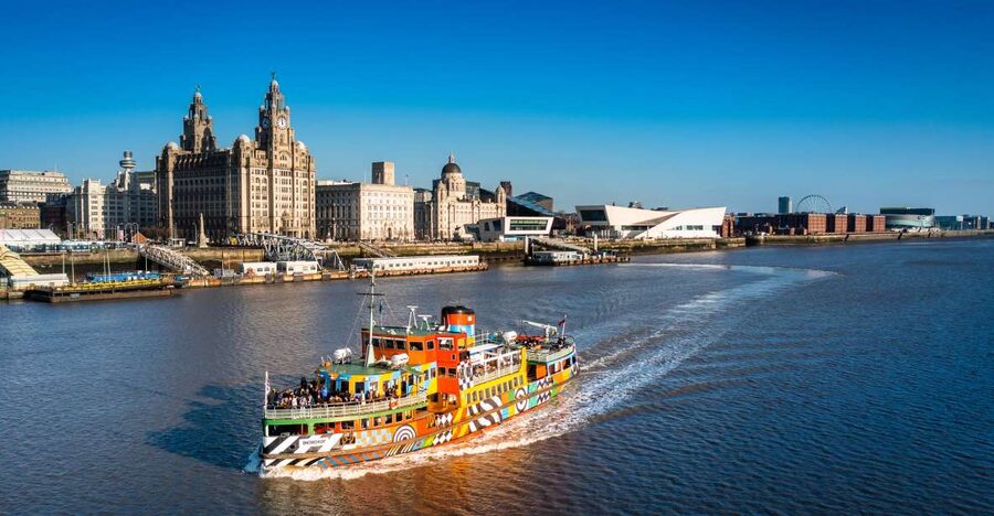 Liverpool: River Cruise and Hop-On Hop-Off Bus Tour - Adelphi Hotel and the city centre