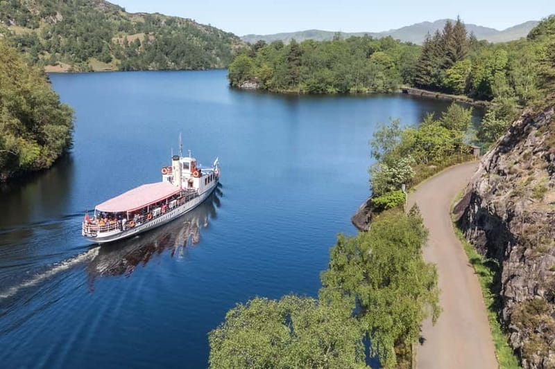Loch Katrine – National Park Scenic Steamship Cruise - Boarding the Sir Walter Scott, Scotland’s historic steamship
