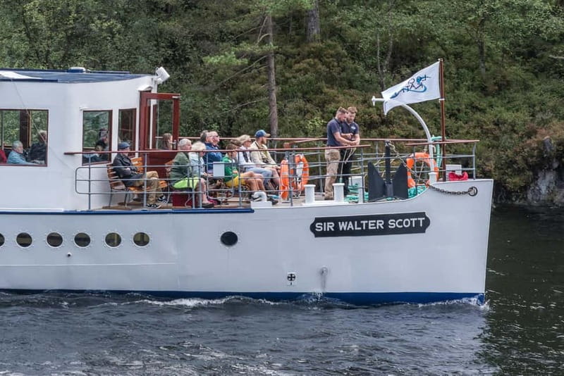 Loch Katrine – National Park Scenic Steamship Cruise - Wildlife watching from the deck